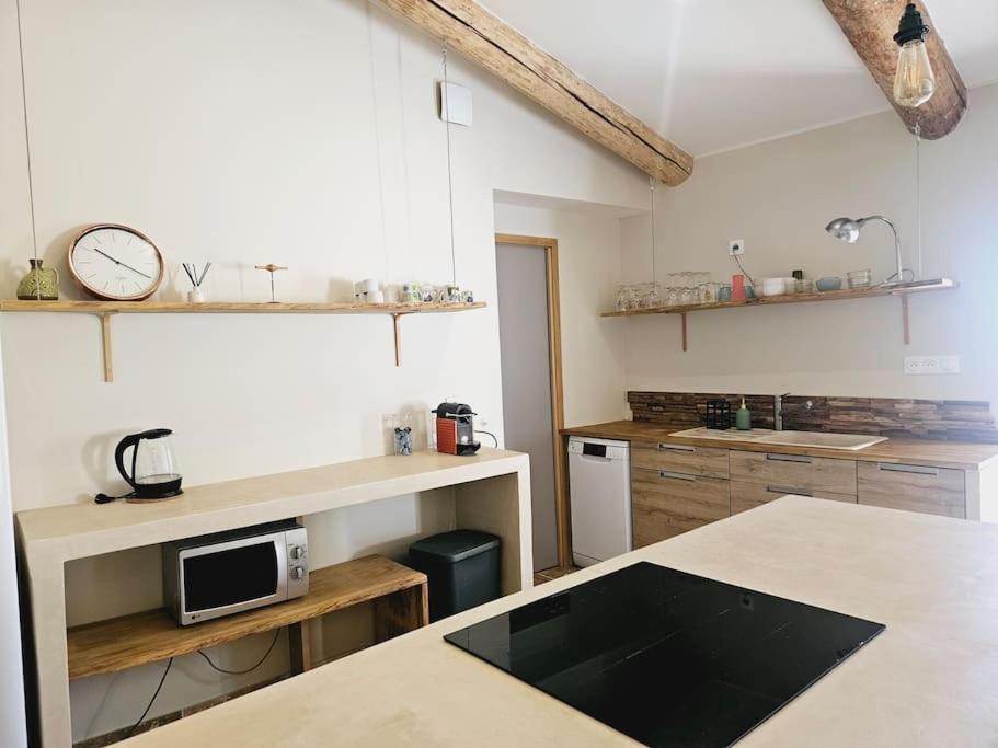 Le Gite De La Marquise - Elegant Appartement Avec Terrasse - Montboucher-sur-Jabron Exteriör bild